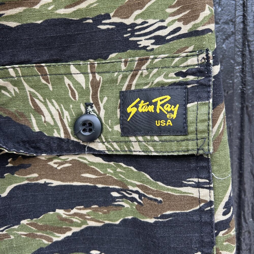 Stan Rays Slim Fatigue Green Tigerstripe Ripstop Size R30